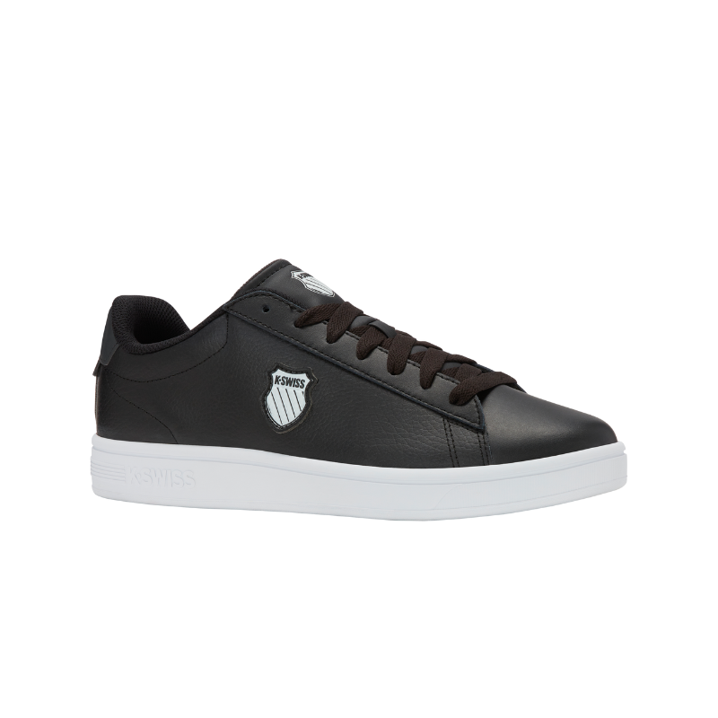 K-Swiss Court Shield II Black White 031 | Classic Lifestyle
