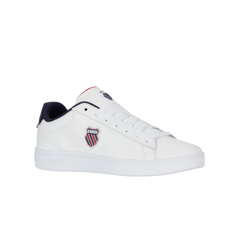 Court Shield II - White / Samba Red 983