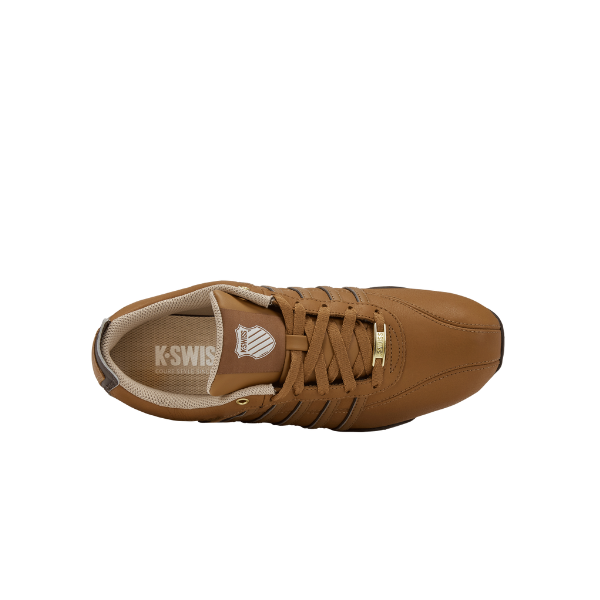 ARVEE Leather Sneaker - Brown Sugar/Hazelnut/Java
