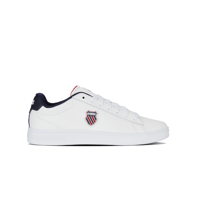 Court Shield II - White / Samba Red 983