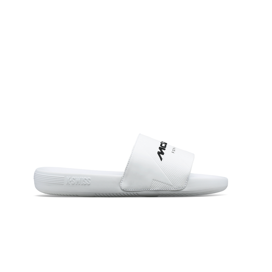 McLAREN x K-SWISS SLIDE SANDAL - White (Unisex)