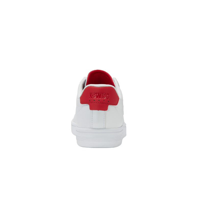 Court Shield II - White / Mars Red 128